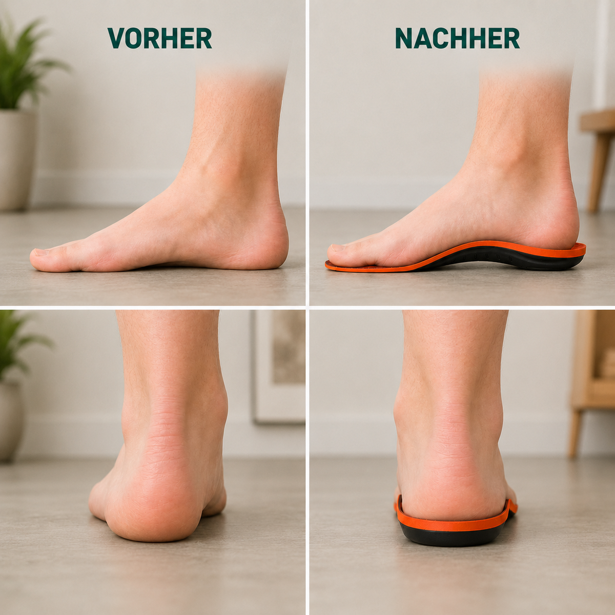 archly Einlegesohlen – Extra starke Fußgewölbestütze